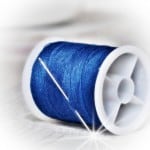 cotton reel blue cotton reel