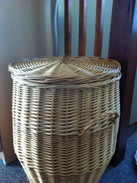 wicker basket matalan laundry basket