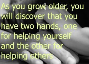 helping hands