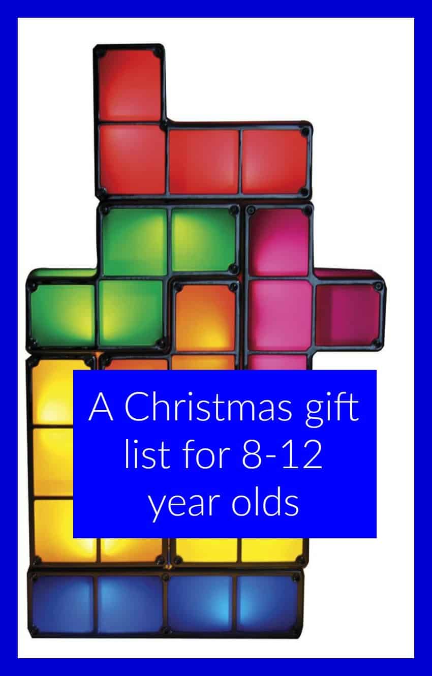 gift list for 8-12 year olds