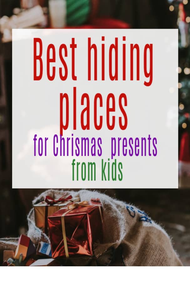Best Hiding Places for Christmas Presents from Children